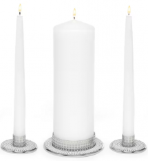 Vintage Pearl - Candle Stand Set